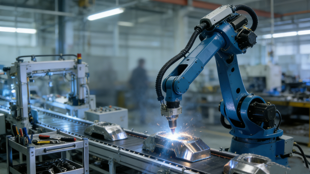 智造新引擎：浙江新控AI系列打磨机器人，如何在铸件上“精雕细琢”？